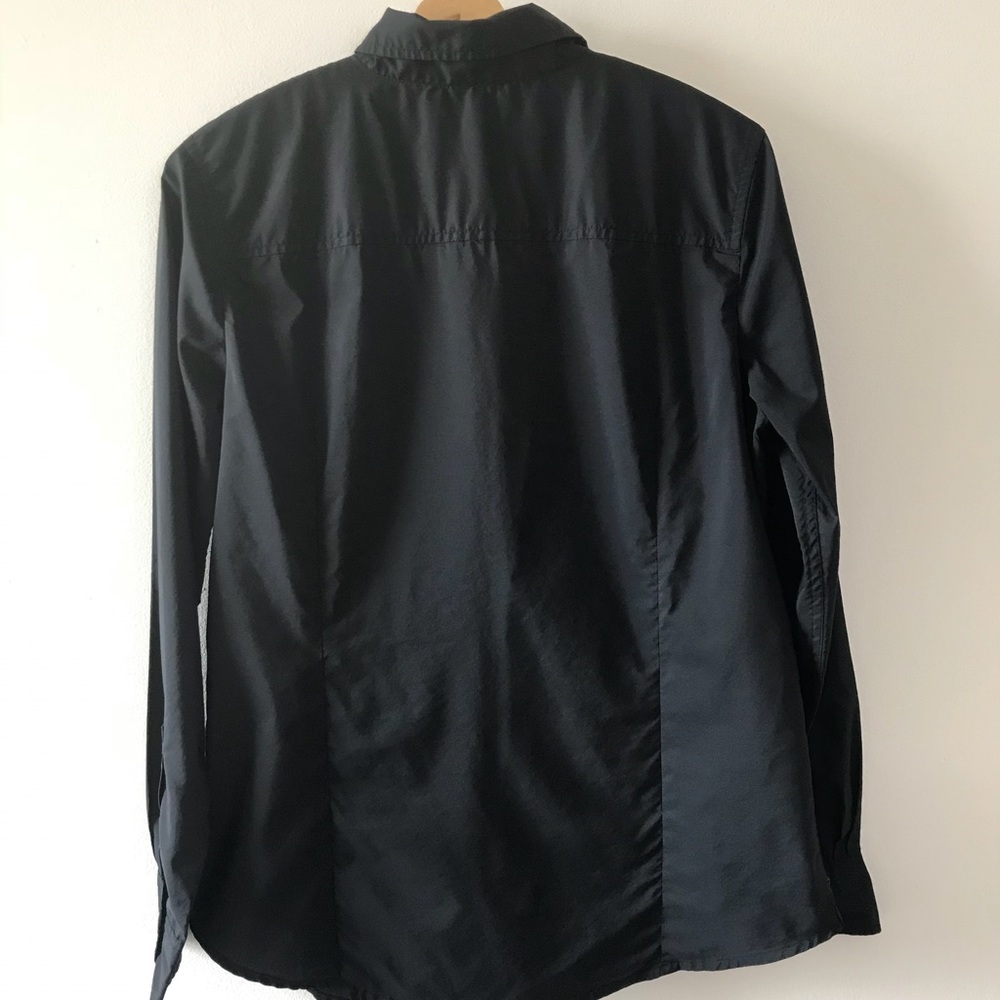 Gap Ruffle Placket Button Down Shirt - Picture 5 of 6